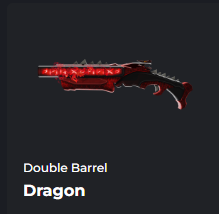 DRAGON DOUBLE BARREL SHOTGUN / DRAGON DB SG - DA HOOD / DH / DAHOOD