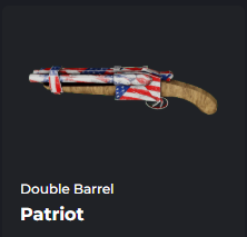 PATRIOT DOUBLE BARREL / PATRIOT DB - DA HOOD / DH / DAHOOD