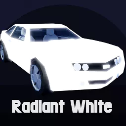 Fast delivery / Radiant White / Free Trade-up / Roblox Jailbreak❄️