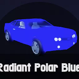 Fast delivery🚀/ Radiant Polar Blue / Free Trade-up / Roblox Jailbreak❄️
