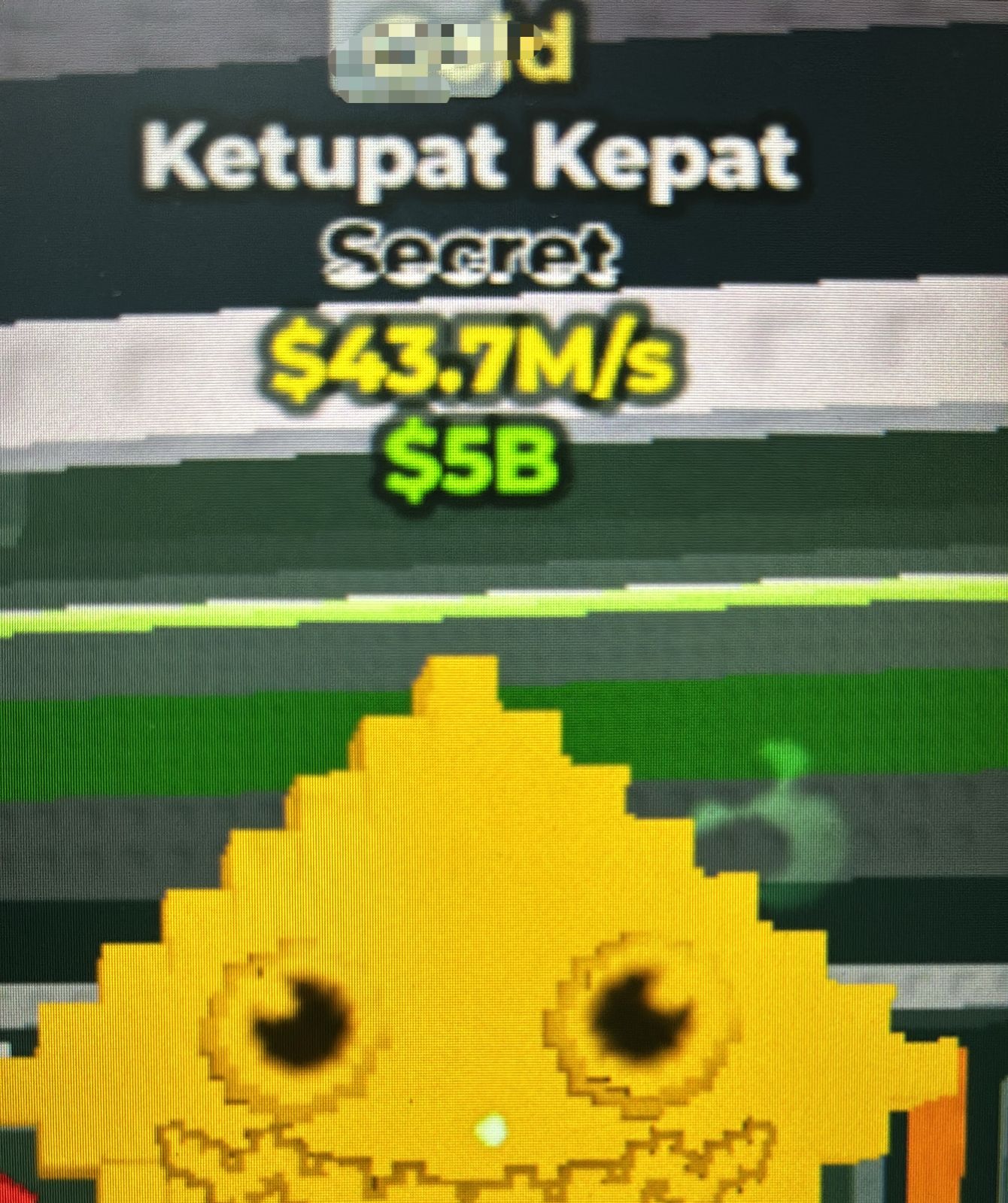 Ketupat kepat 43.7M/s ♦️ Cheapest steal a brainrot ♦️ instant delivery