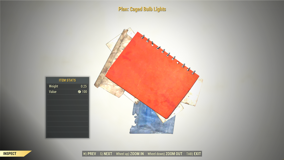 [ PS4/PS5 ] Plan: Caged Bulb Lights (instant delivery)