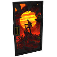 Shadowborn Armored Door