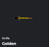 GOLDEN KNIFE - DA HOOD / DAHOOD / DH