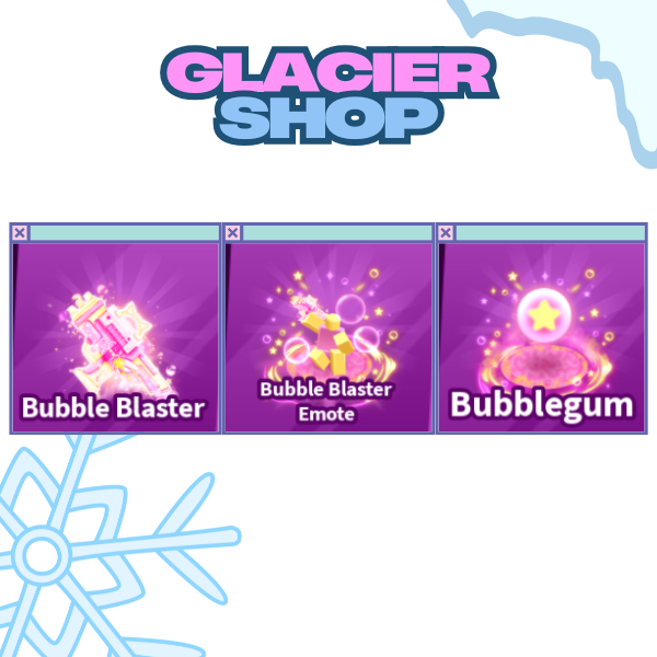Bubble Blaster + Explosion + Emote ( Limited Set )