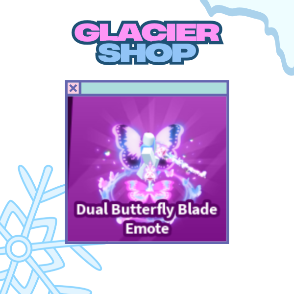 Dual Butterfly Blade Emote ( Limited )