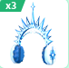 Snowflake Earmuffs | Adopt Me⚡ Fast Delivery ⚡