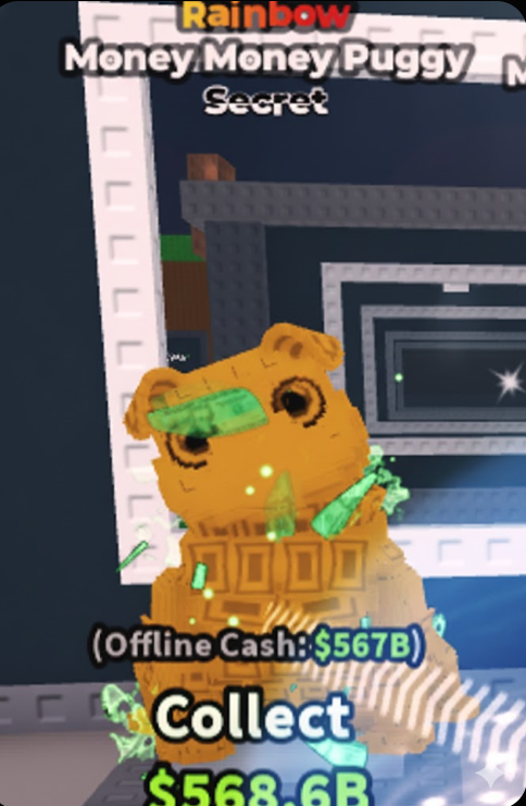 RAINBOW MONEY MONEY PUGGY (RANDOM) - STEAL A BRAINROT / SAB