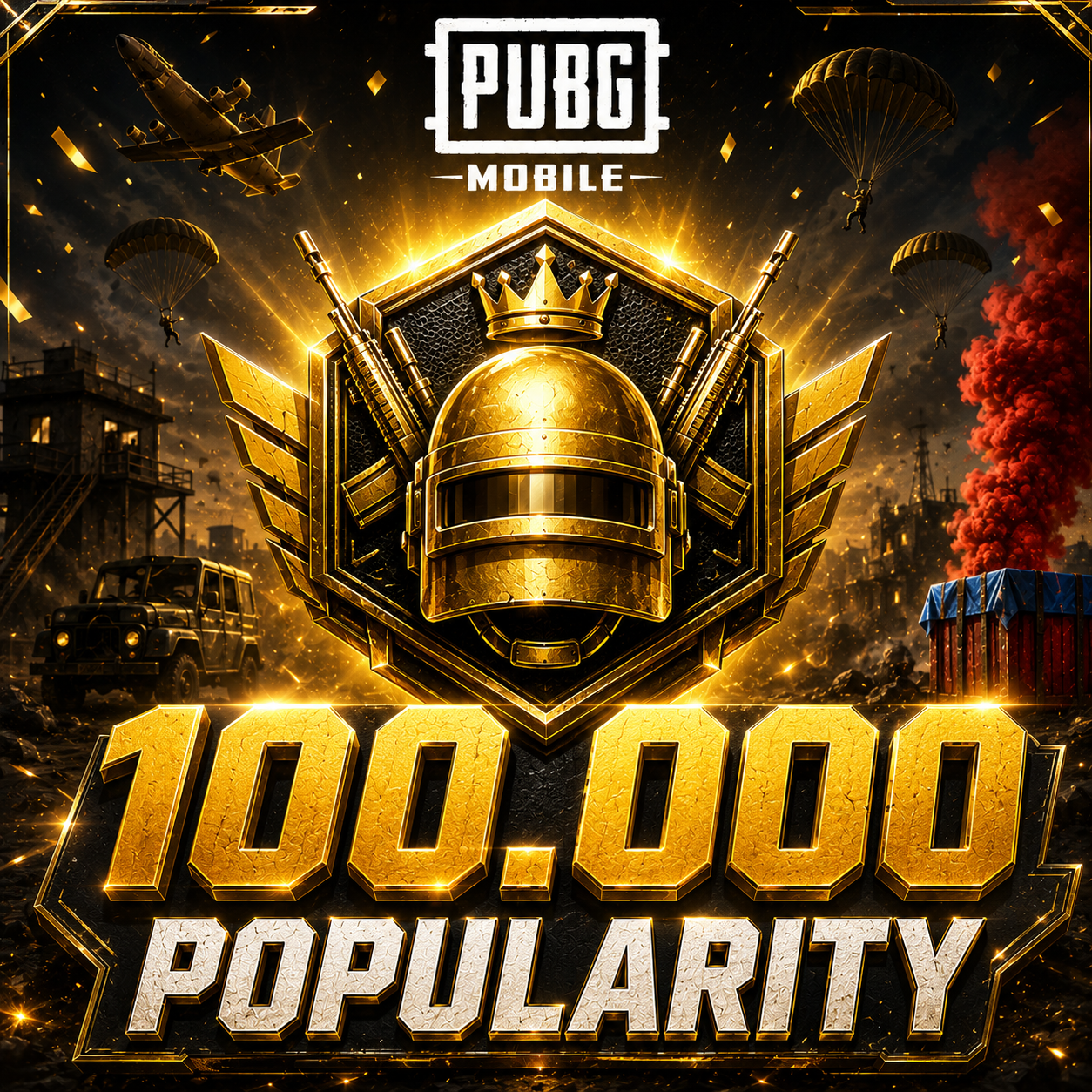 100000 MIX Popularity | 100K PP | Personal Popularity