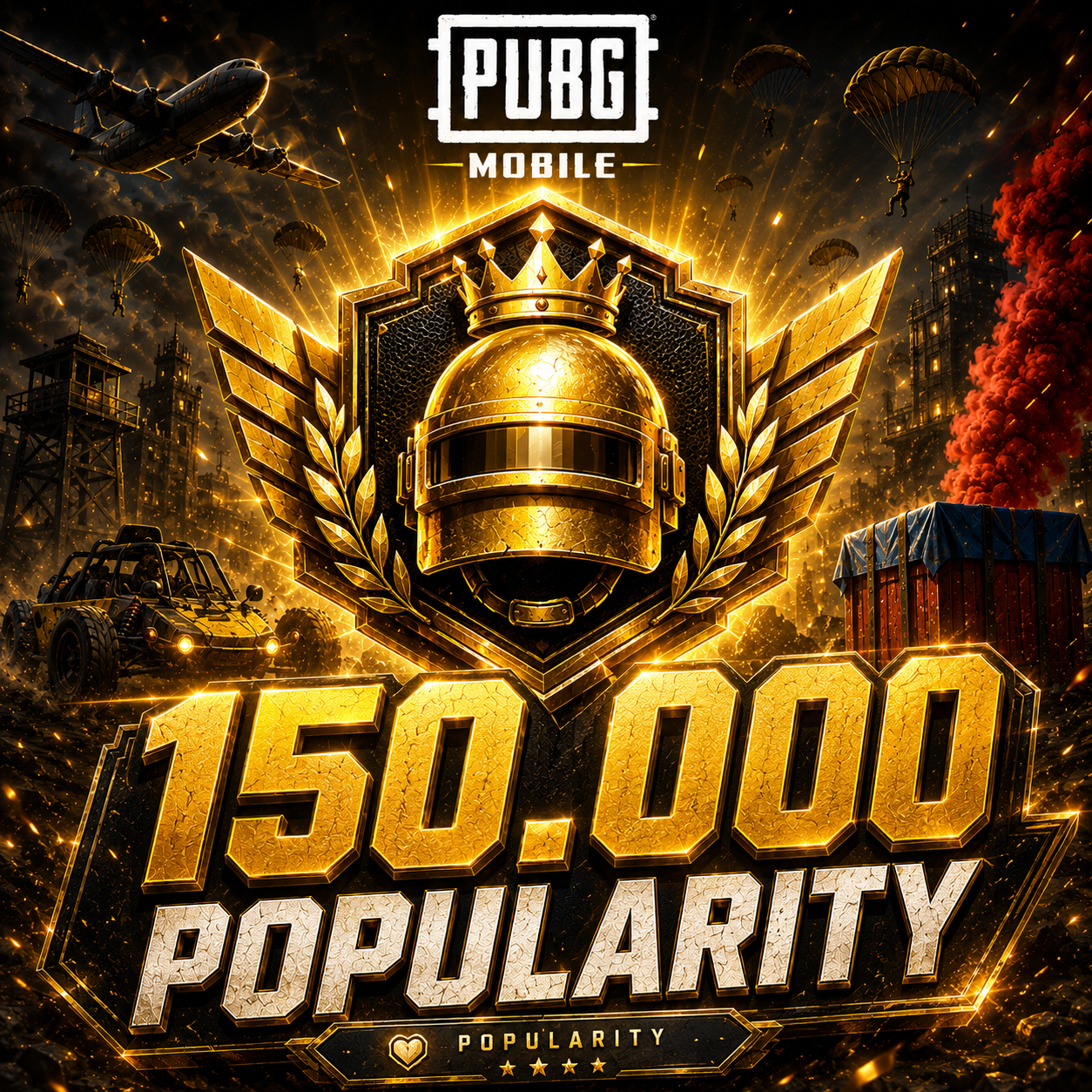 150000 MIX Popularity | 150K PP | Personal Popularity