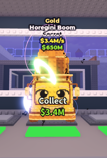 🔥Horegini Boom (Gold) [3.4M] - Steal a Brainrot🔥