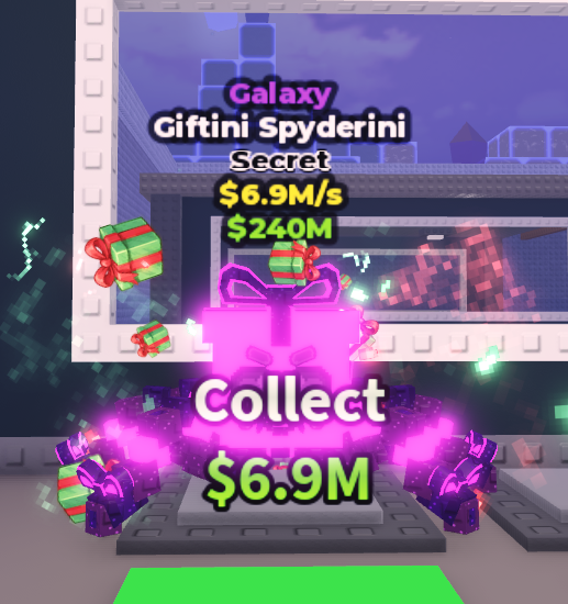 🔥Giftini Spyderini (Galaxy) [6.9M/s] - Steal a Brainrot🔥
