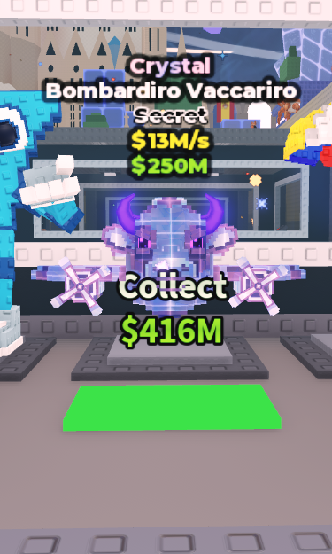 🔥Bombardiro Vaccariro (Crystal) [13M/s] - Steal a Brainrot🔥