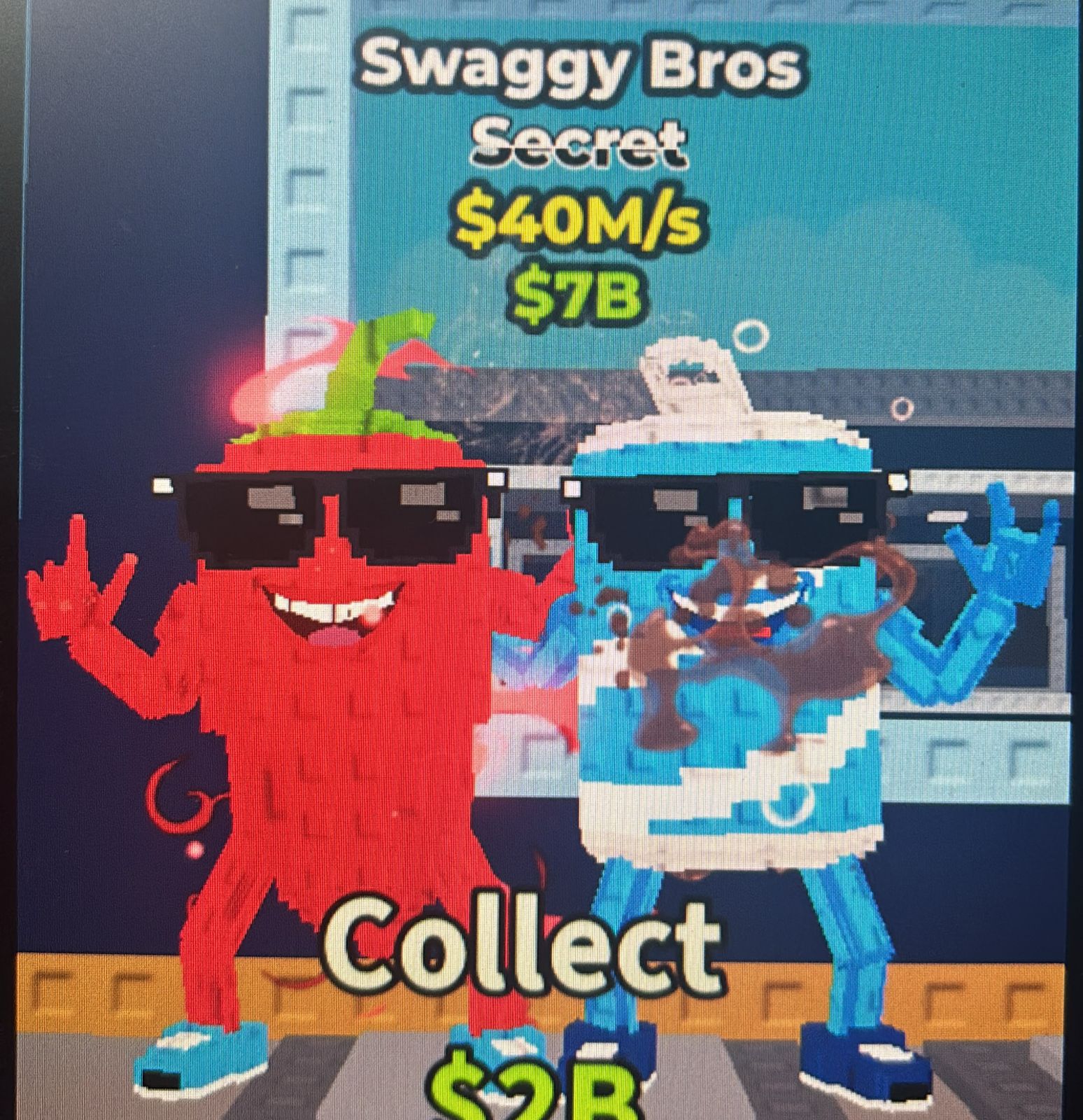 Swaggy Bros 40M/s ♦️ Cheapest steal a brainrot ♦️ instant delivery