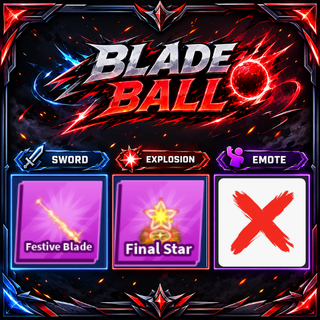 [ Limited Set ] Festive Blade + Explosion + Emote | FAST DELIVERY✅