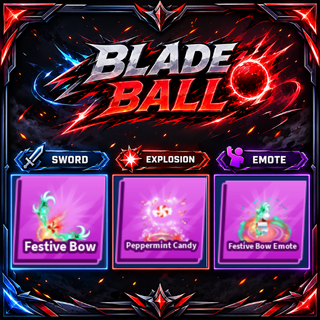 [ Limited Set ]  Festive Bow + Explosion + Emote | FAST DELIVERY✅