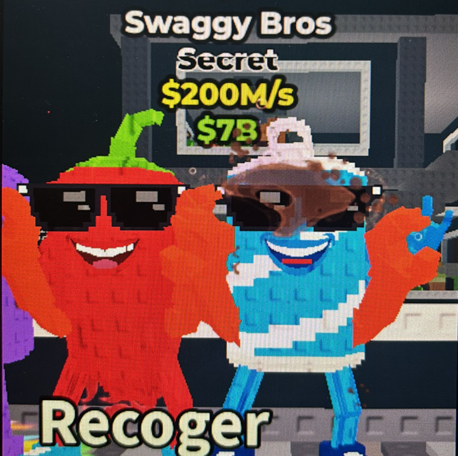 Swaggy Bros 200M/s ♦️ Cheapest steal a brainrot ♦️ instant delivery ✅