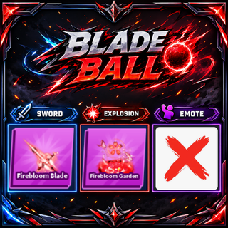 [ Limited Set ] Firebloom Blade + Explosion | FAST DELIVERY✅