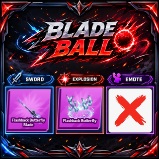[ Limited Set ] Flashback Butterfly Blade + Explosion  | FAST DELIVERY✅