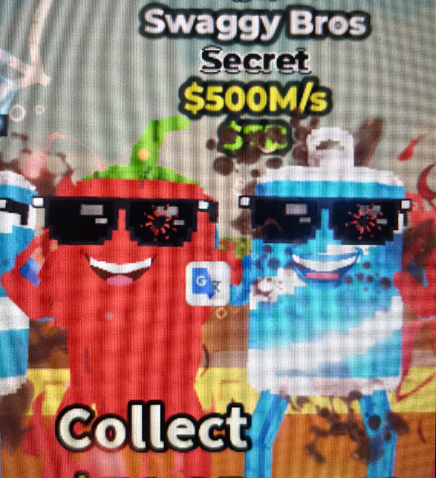 Swaggy Bros 500M/s ♦️ Cheapest steal a brainrot ♦️ instant delivery ✅