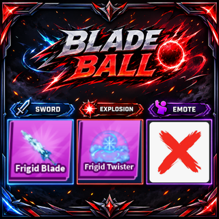 [ Limited Set ] Frigid Blade + Explosion  | FAST DELIVERY✅