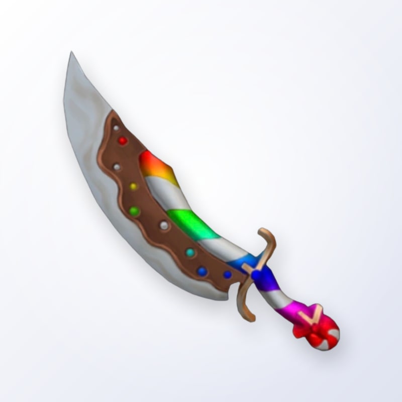 Chroma Cookiecane Knife | MM2 Murder Mystery 2