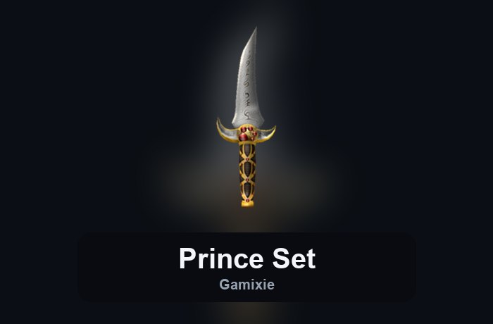 Prince Set | MM2 Murder Mystery 2