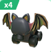 Bat Face Roller Skates | Adopt Me⚡ Fast Delivery ⚡