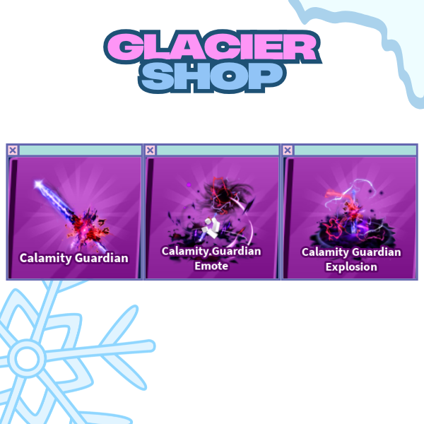 Calamity Guardian + Explosion + Emote ( Limited Set )