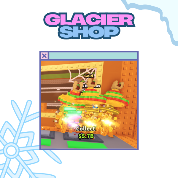 Gold Los Burritos Mexico Hat + Taco + Glitch Trait 96.5M/s ( Secret )⚡FAST DELIVERY⚡READY UNIT⚡