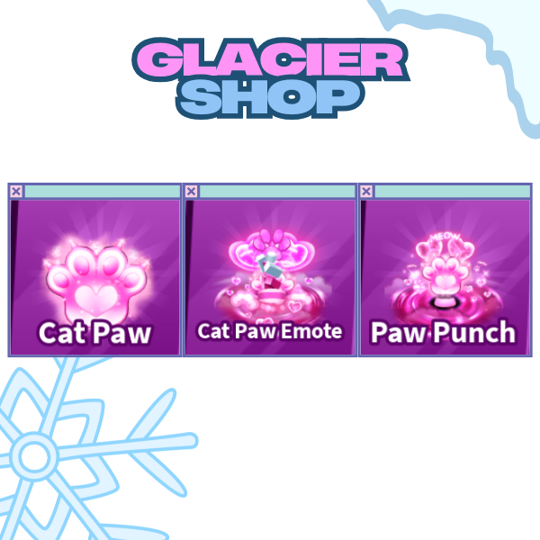 Cat Paw + Explosion + Emote ( Limited Set ) [ Blade Ball ]