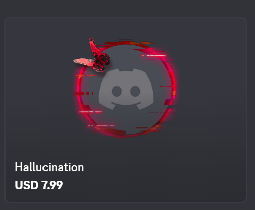 Hallucination Decoration 💎 $5.99-7.99