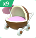 Coconnut Stroller | Adopt Me⚡ Fast Delivery ⚡