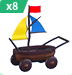 Sailboat Stroller | Adopt Me⚡ Fast Delivery ⚡