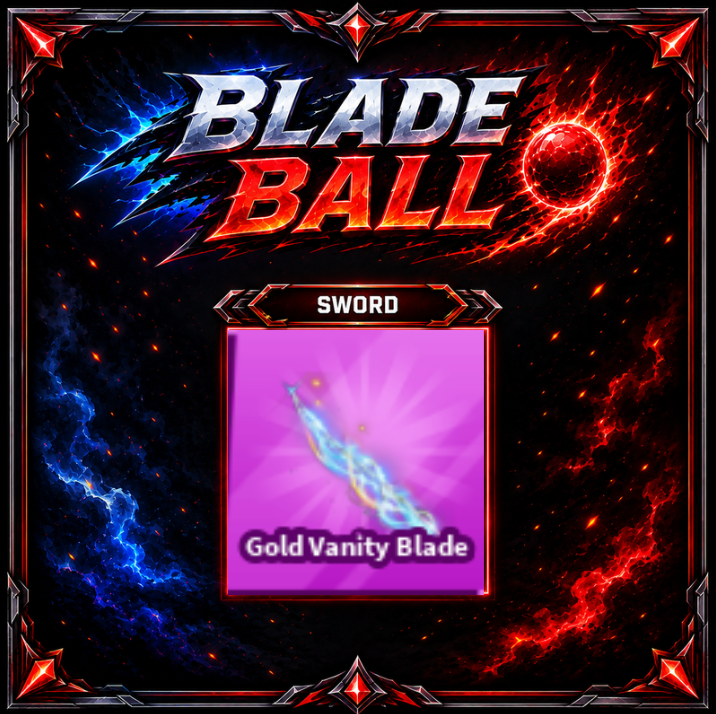 [ Limited Sword ] Gold Vanity Blade | FAST DELIVERY✅