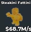 BS4799 Gold Steakini Fattini 68,7M/s