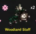 Woodland Staff Set l Flee the Facility l FTF