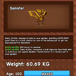 Everchanted Gilded Choc Peryton 60kg