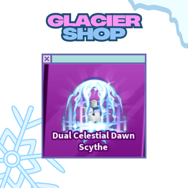 Dual Celestial Dawn Scythe Emote ( Limited )