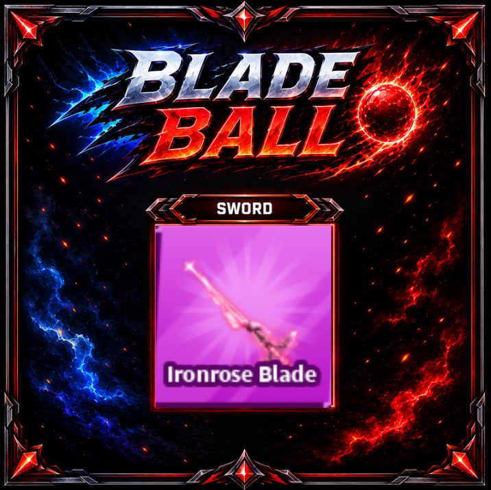 [ Limited Sword ] Ironrose Blade | FAST DELIVERY✅
