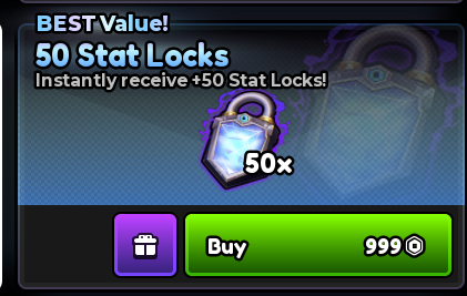 💝 50 Stat Locks 💝Anime Expeditions 💝999R