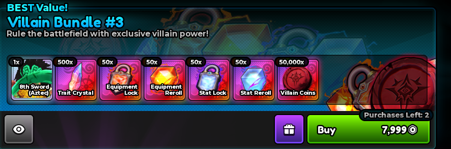 💝 Villain Bundle #3 💝Anime Expeditions 💝7999R