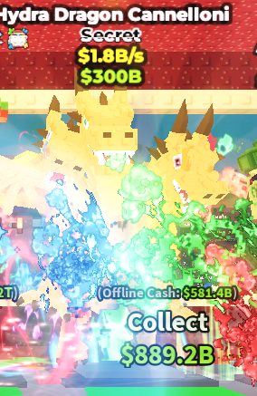 🐉 HYDRA DRAGON CANNELLONI | 1.8B/s 🔥