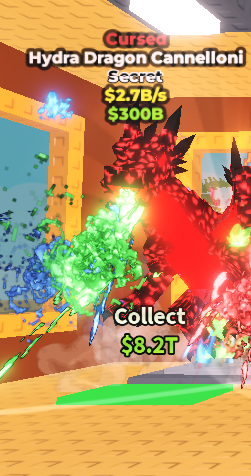 😈 CURSED HYDRA DRAGON CANNELLONI | 2.7B/s 🐉