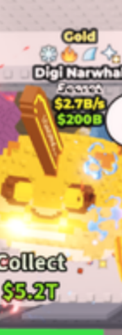 🥇 GOLD DIGI NARWHAL | 2.7B/s 🦄
