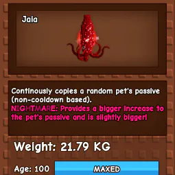 Nightmare Ruby Squid 20kg