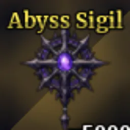 ⭐17500 Abyss Sigil💥