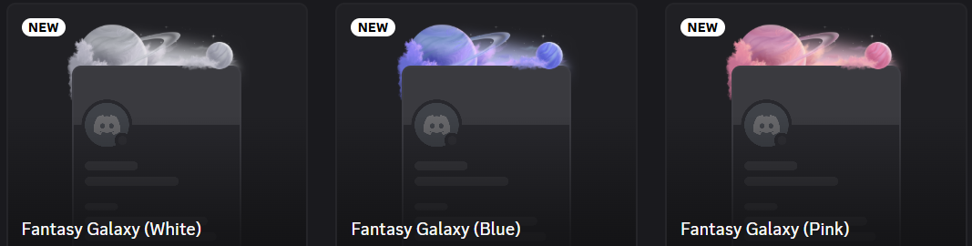 Fantasy Galaxy ( Any Colour ) Profile Frame🔥Cheap Decoration $4.99