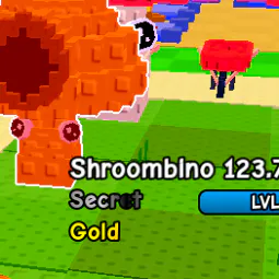 1x Gold Shroombino lvl 5🍄 +123k DPS
