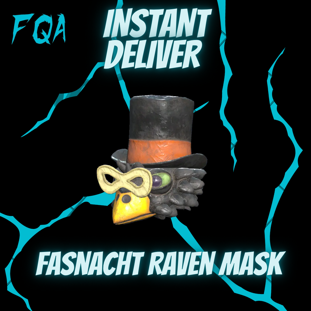 [ PC ] Fasnacht Raven Mask (instant delivery)